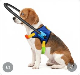 Dog Blind Harness with Halo.