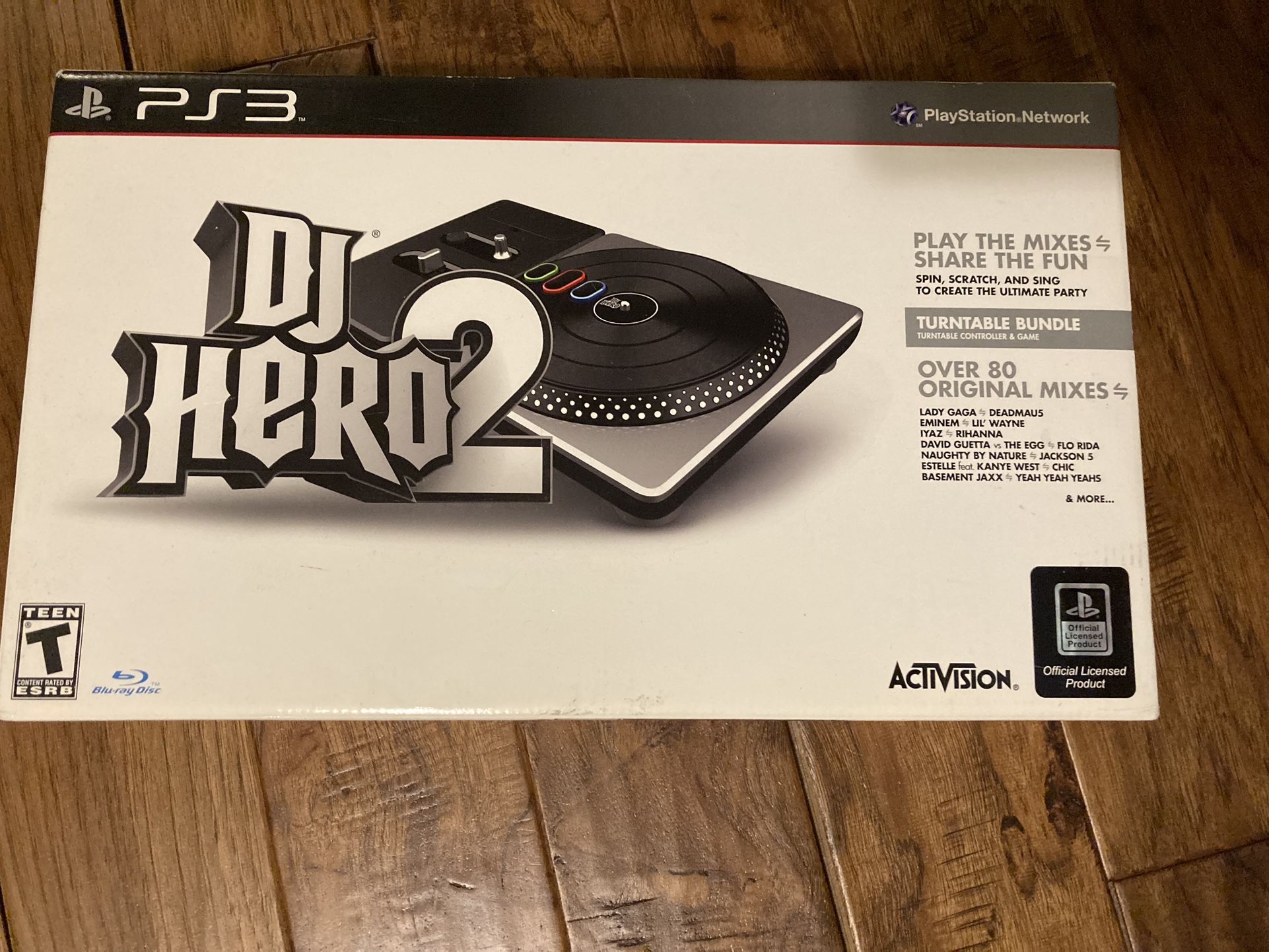 DJ Hero 2 Bundle Sony PlayStation 3 Turntable, DJ Hero & DJ Hero 2
