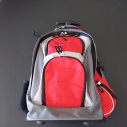 20" Rolling Backpack Luggage Computer Bag