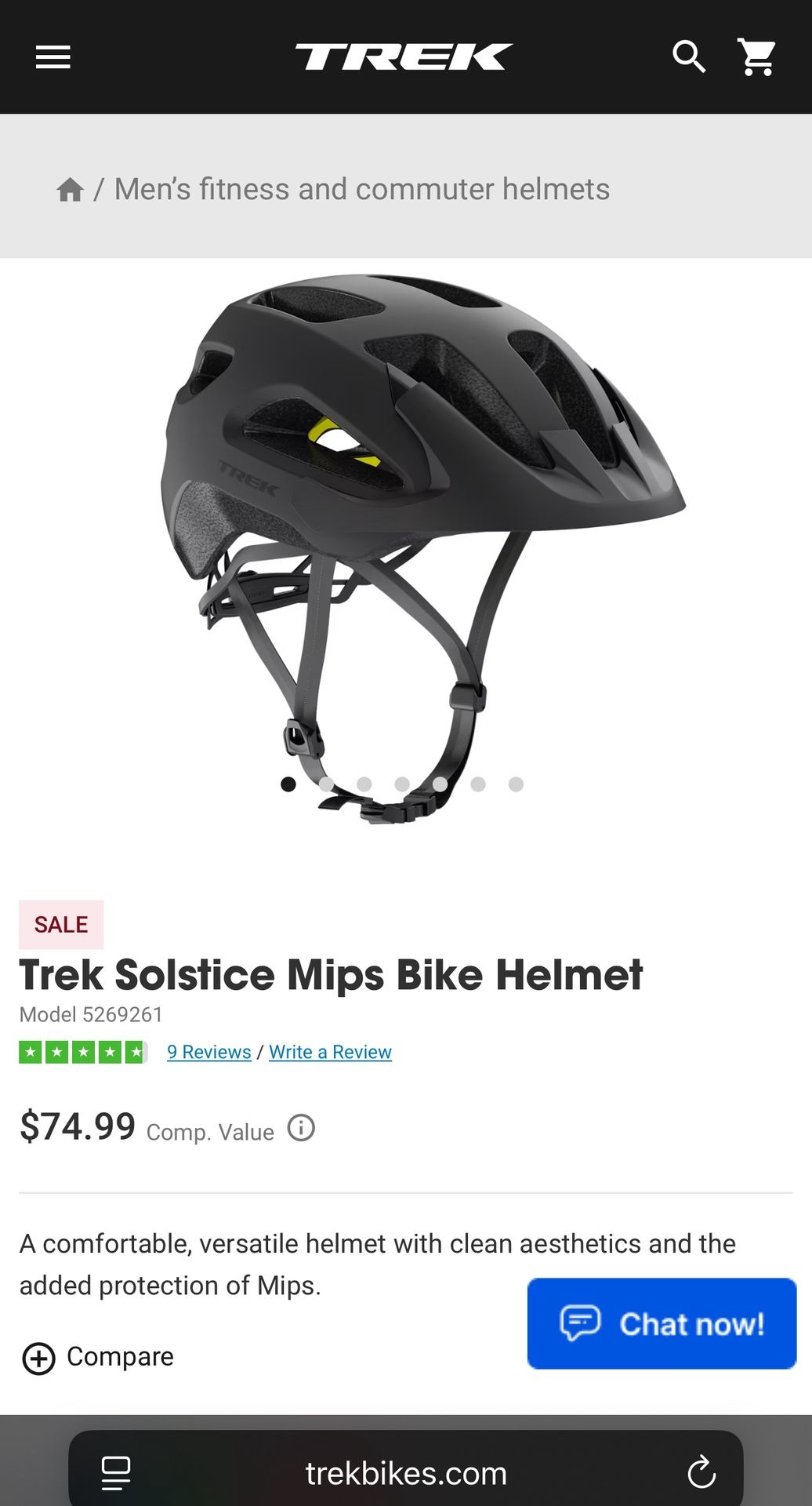 Trek Solstice Mips Bike Helmet