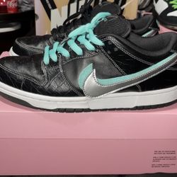 Diamond Supply Co. x Nike Dunk Low Pro SB 'Black Diamond' for