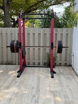 Barbell and plates