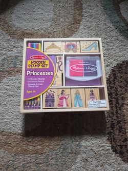 Princess Wood  Stamp Set