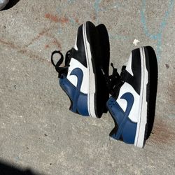 Blue Nikes