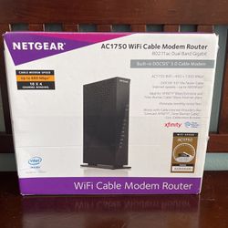 Netgear  AC 1750 WiFi Cable Modem Router 