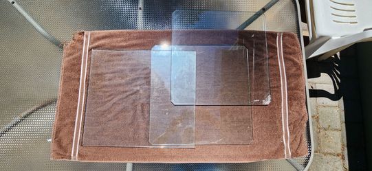 Glass shelf 3 pieces