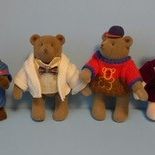 Vintage 4 Bialosky Bears By Gund