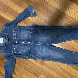 Toddler Denim Jean Jumpsuit 2t
