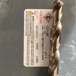 NEW!!!!! Cle-Line C21129 1802 115PC SET-FRACT LTR WIRE Drill Bit Set 