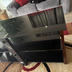 📺 Sleek Glass TV Stand - Modern Design - $65