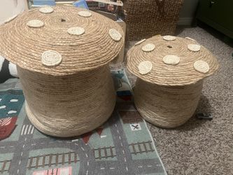 Rattan Mushroom Storage