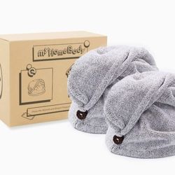 Hair Wrap Towels For Women, 2pcs