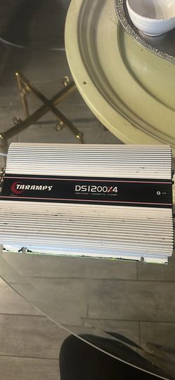 Taramps 1200x4 amp