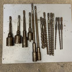 Makita Hammer & Black&Decker Hammer &Drill With Bits 