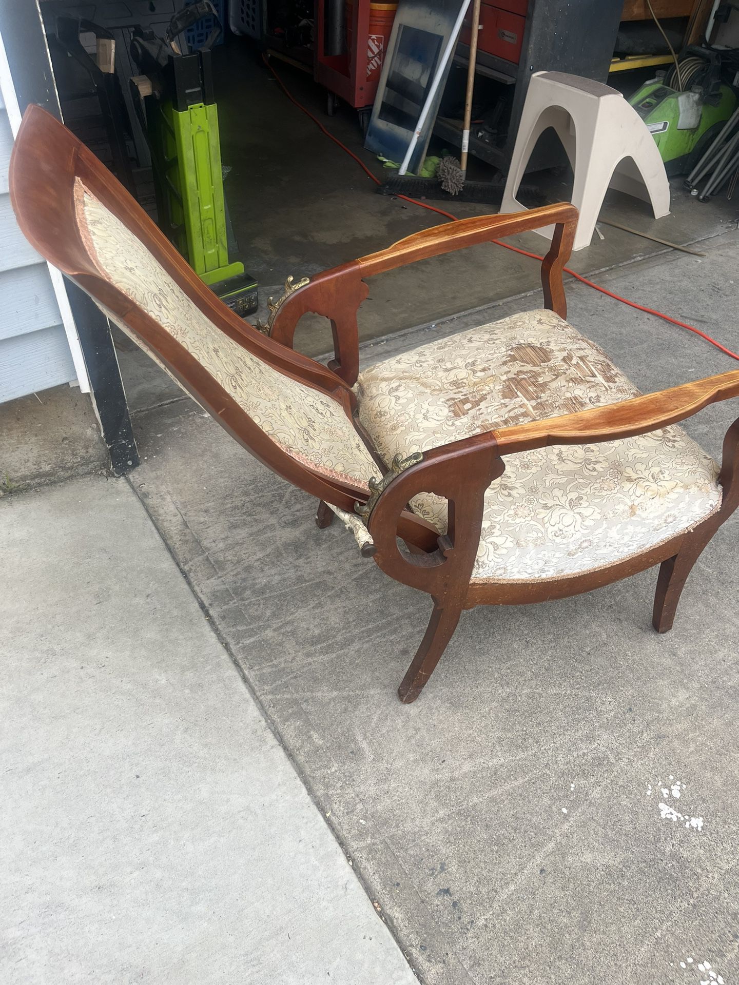 Antique Reclining Chair 