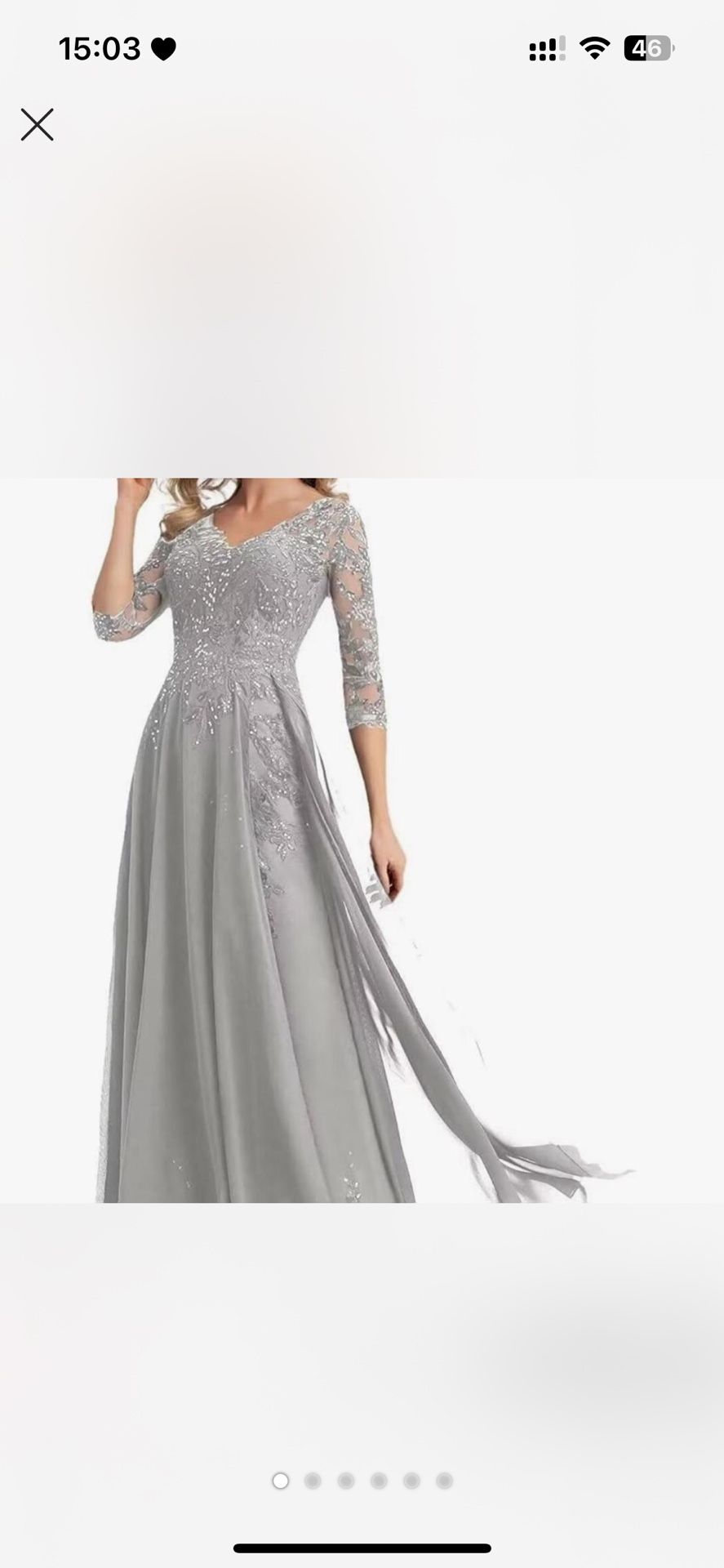 Wedding Guest Gowns Chiffon Formal Evening Dress