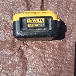 Dewalt 6.0 Ah 40V MAX Lithium Ion battery