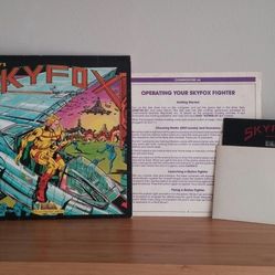 Retro Commodore 64 Skyfox Game 