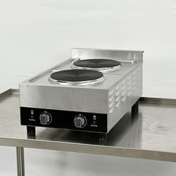 NSF Two Burner Heavy Duty Electric Hot Plate hotplate FG-02A
