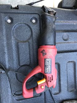 Chicago electric 120 V reciprocating saw