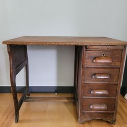 Antique Oak Desk