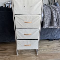 Dresser With Fabric Drawers