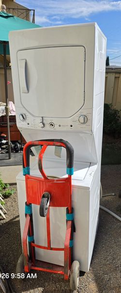 Ge Stackable washer and dryer free