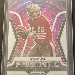 2025 Panini Prizm Joe Montana Prizmatic
