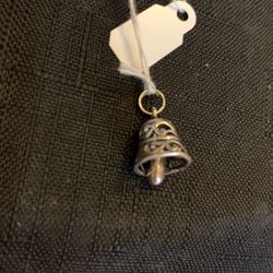 Sterling silver Bell charm