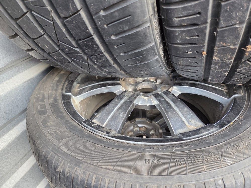 18" 5 Lug With Tires