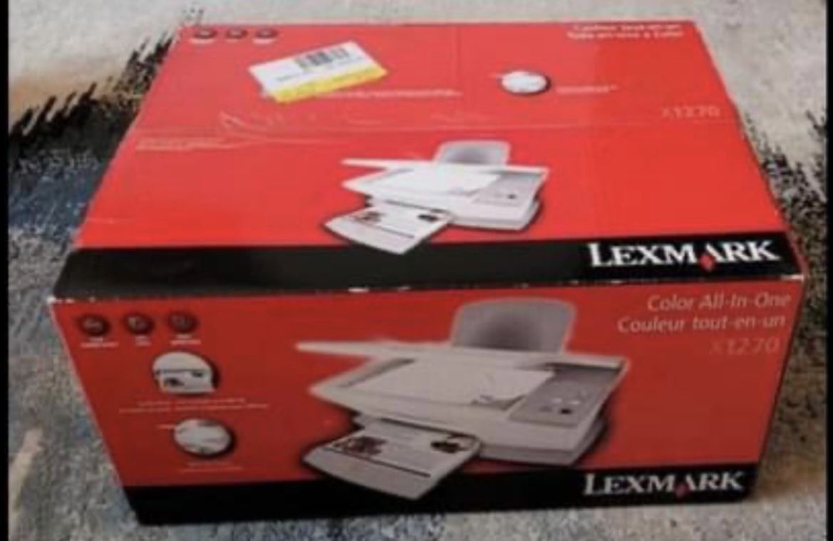 Lexmark X1270 Color All-in-One Printer / Scanner