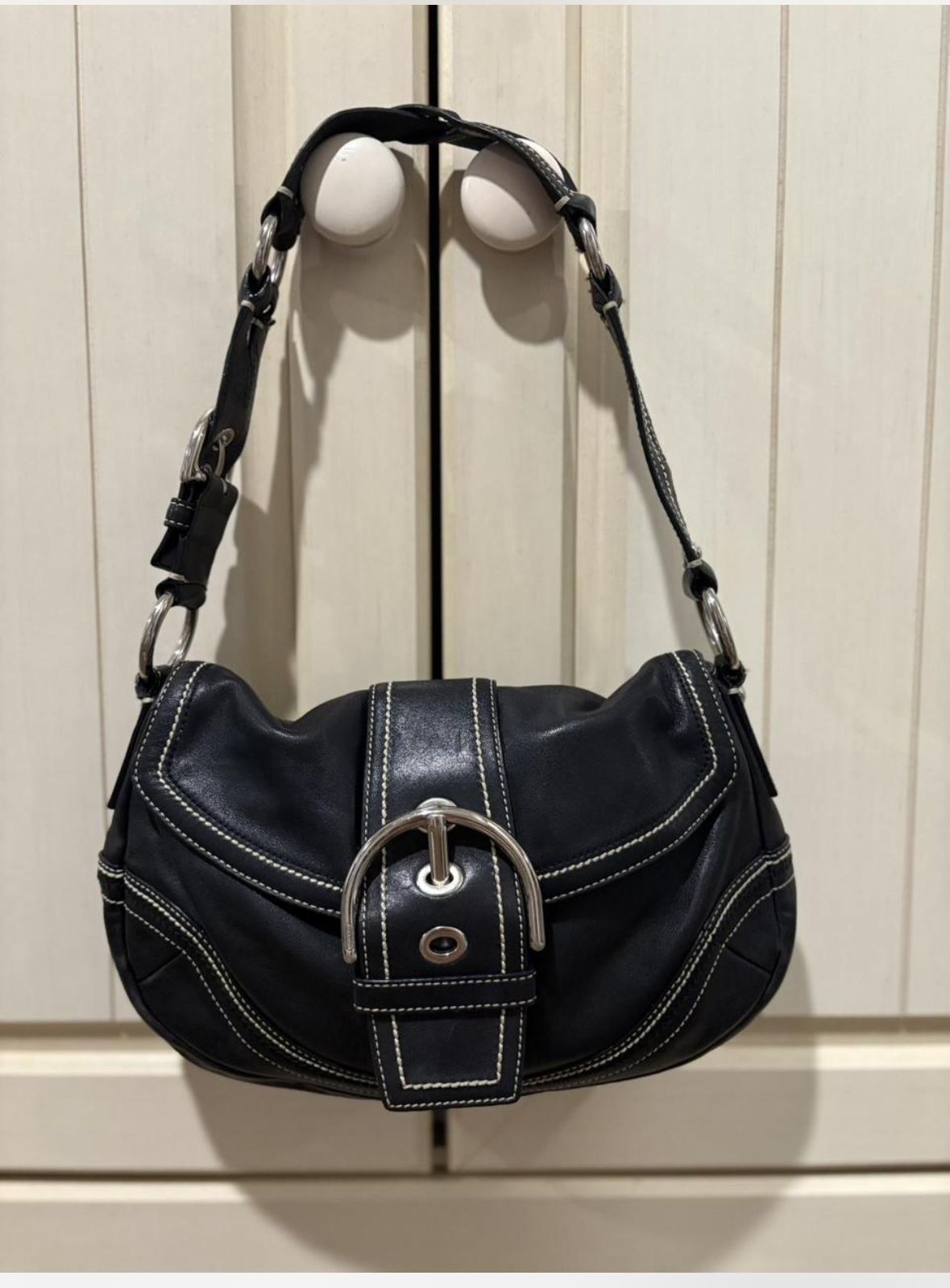 Vintage Coach Soho Leather Bag