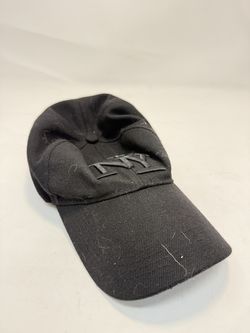 Black NY Embroidered Adjustable Baseball Cap