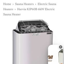 Harvia Sauna Heater 6kw