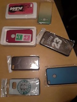 Cases for Samsung phones and iPhones