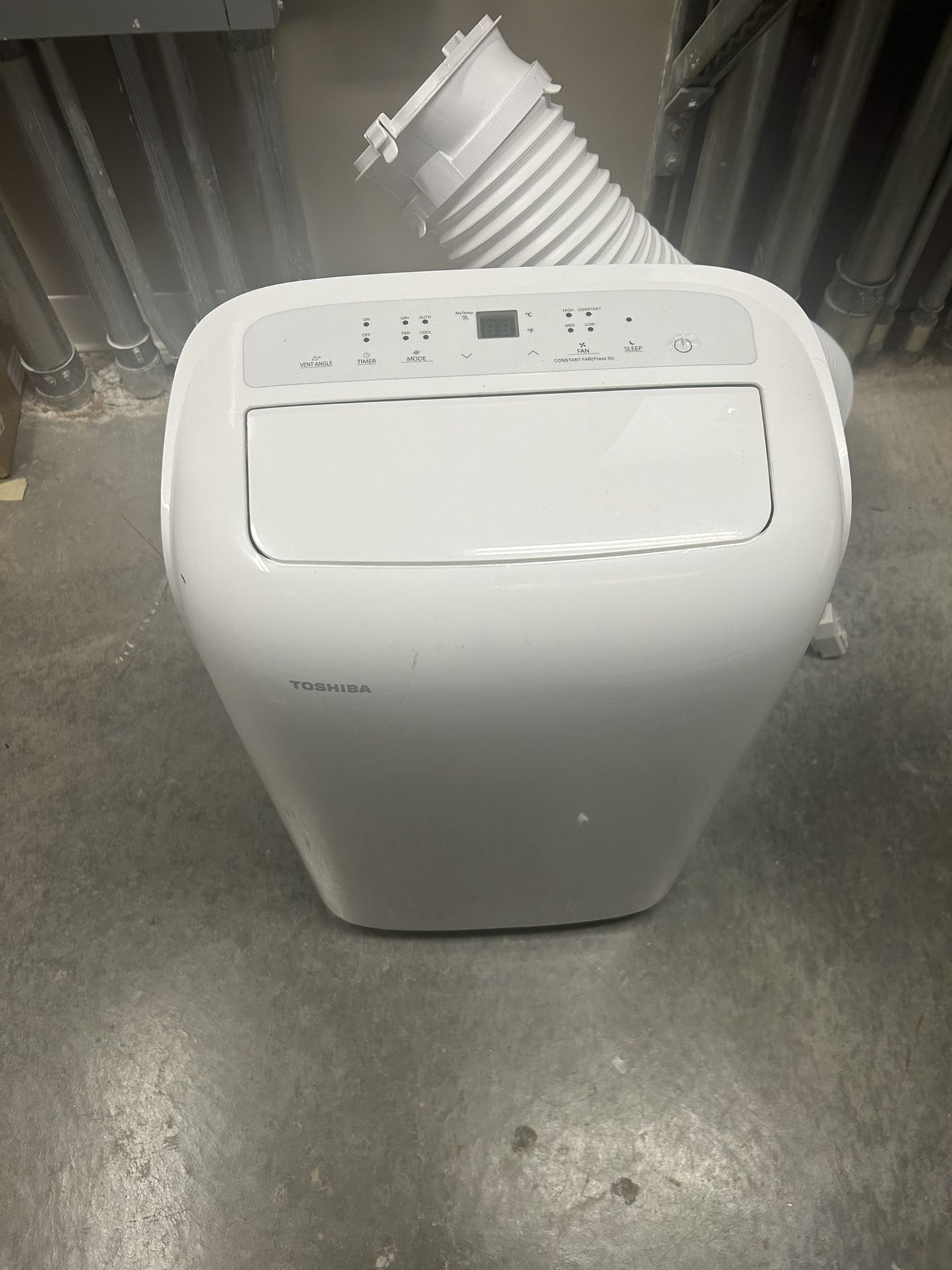 Toshiba 12 Portable Air Conditioner BTU In White 