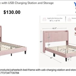 Queen bed frame (Brand New In Box) 