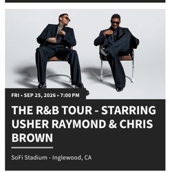Usher and Chris Brown tickets (PitB)