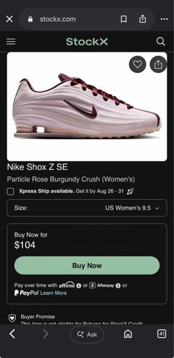 Nike Shox Z SE Women's Sneakers