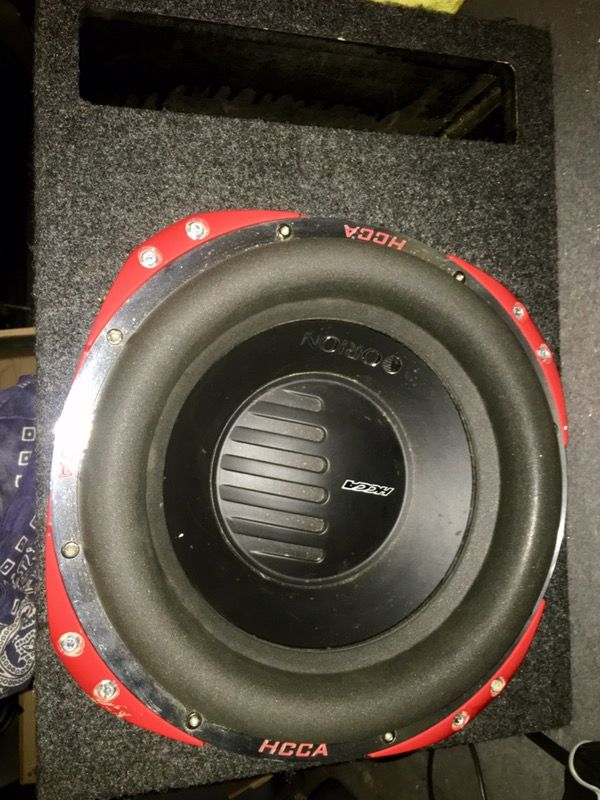 CASH ONLY NO TRADED! Orion HCCA122 12" HCCA Series 2 Ω 5000W DVC