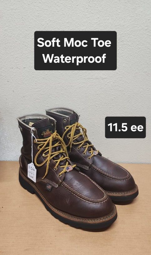 Thorogood Work Boot Size 11.5 ee SOFT MOC TOE