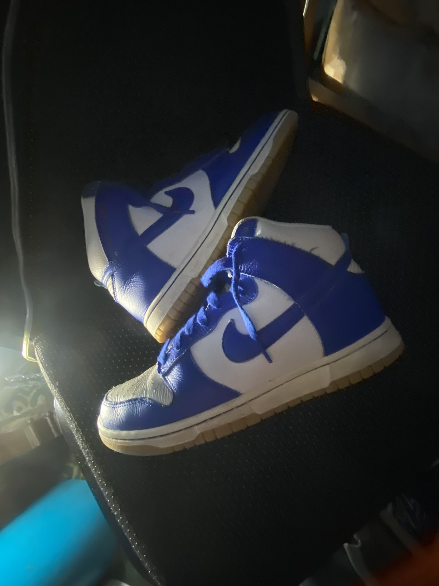 Blue High Top Dunks