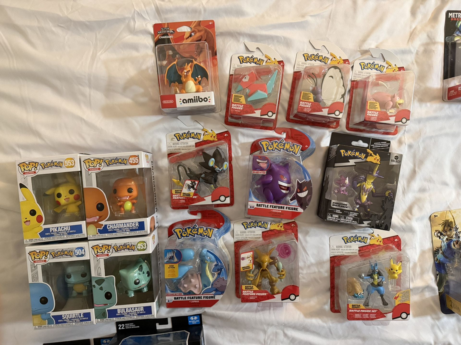 LOT of Pokemon Figures, Sealed, Mint Condition
