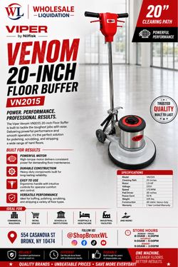 Viper Venom VN2015 20-Inch Floor Buffer