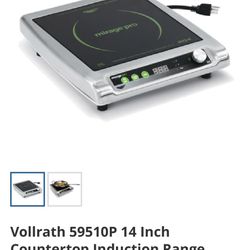 Countertop Induction Range Ceramic Top 1 Burner