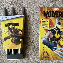 Wolverine SDCC Promo Claw + Prequel Comic Book 