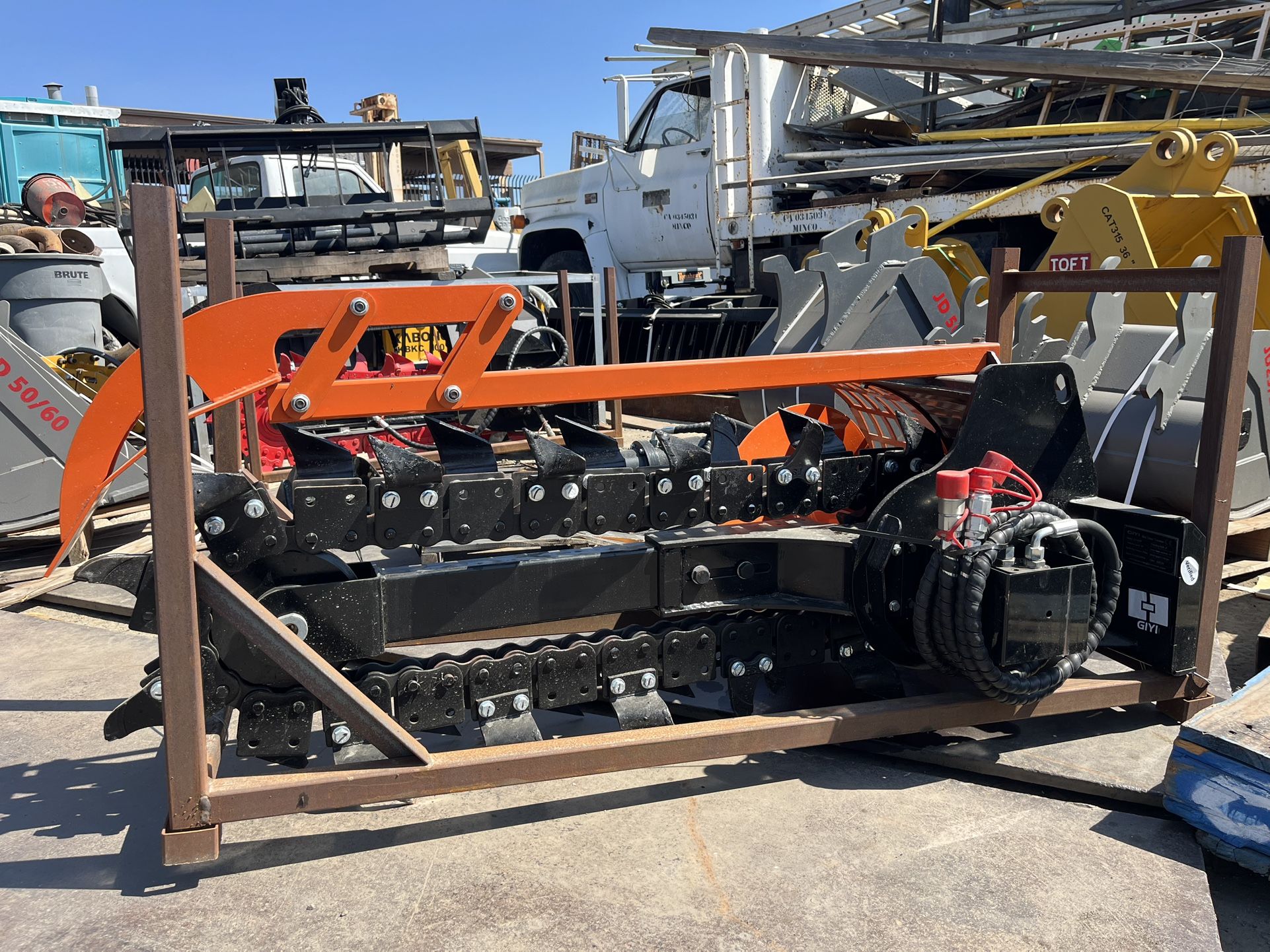NEW! Trencher Attachment for TORO DINGO