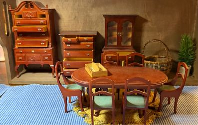 SMALL FURNITURE FOR A DOLL HOUSE, $350