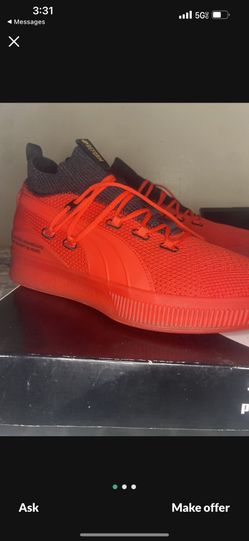 New Puma X Clyde Court Reform Meek Mens sz 11 Red Black