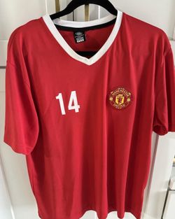 Manchester United Soccer Football #14 Chicharito Red Licensed Shirt Adult L